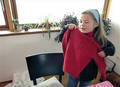 Laras neuer Strickpulli / Lara‘s new knit pullover