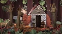 ROTKÄPPCHEN, DACKEL UND WOLF  ·  LITTLE RED RIDING HOOD, DACHSHUND AND THE WOLF